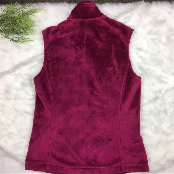 Patagonia fleece vest. Medium. Burgundy. - Picture 4 of 5